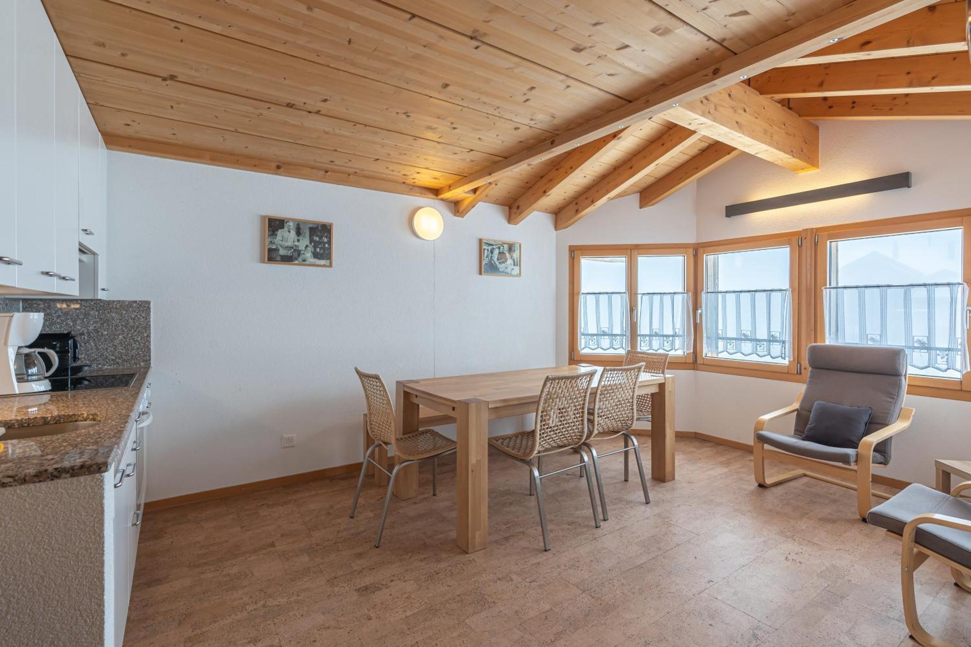 Appartmenthaus Bergfreund Fiesch Dış mekan fotoğraf