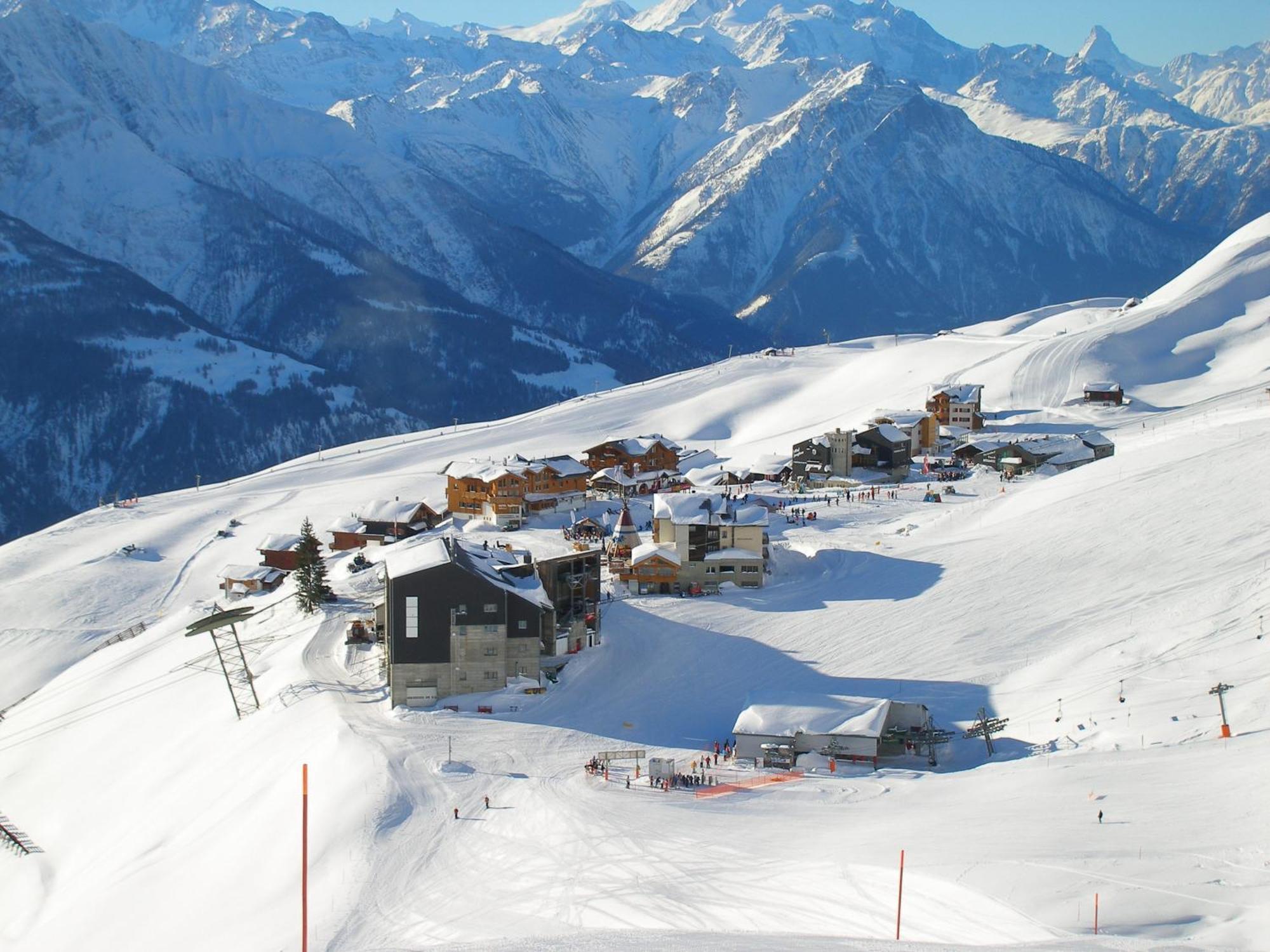 Appartmenthaus Bergfreund Fiesch Dış mekan fotoğraf